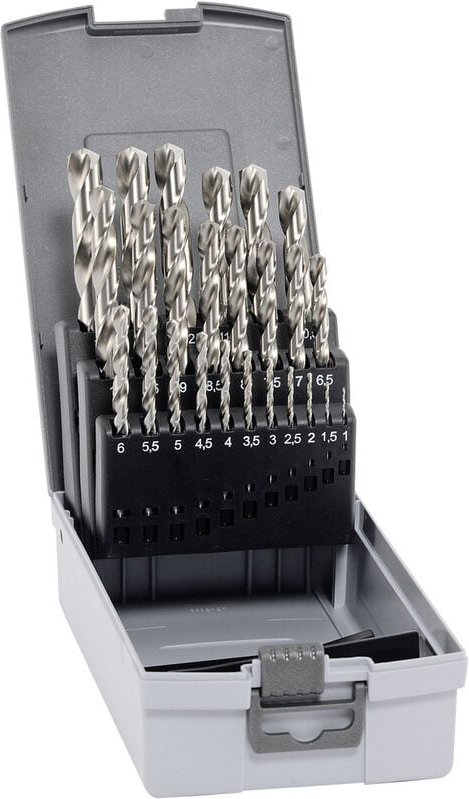 102225100 hss-e Metall-Spiralbohrer-Set 25teilig Cobalt 1 Set - Alpen