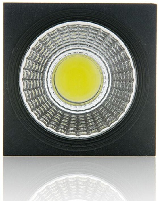 Greenice - LED-Deckenstrahler 3W 300Lm 6000ºK Quadratisch 40.000H [BF-MZ3002-3W-B-CW