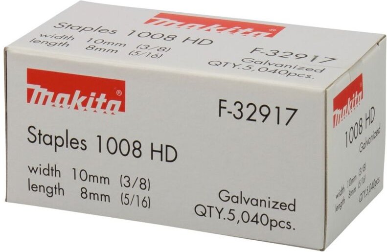 Klammern 10x8mm für Tacker DST221 / DST220 - 5040 Stck. (F-32917) - Makita