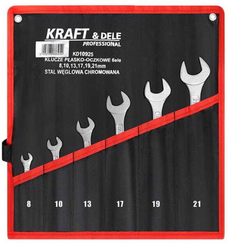 Ring-Maulschlüssel, 6-teilig, KD10925