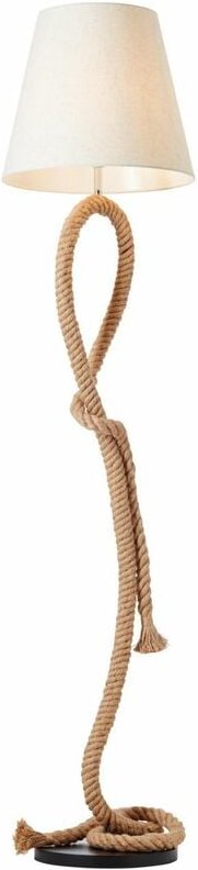 Brilliant - Sailor Standleuchte, 1-flammig natur/weiß Innenleuchten,Stehleuchten,-dekorativ 1x A60, E27, 40W, geeignet f...