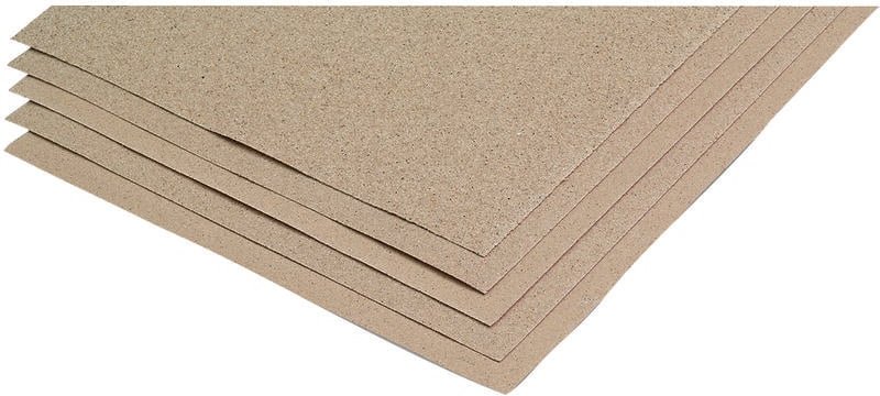 5 Schleifpapierblätter 230x280mm Sortiment