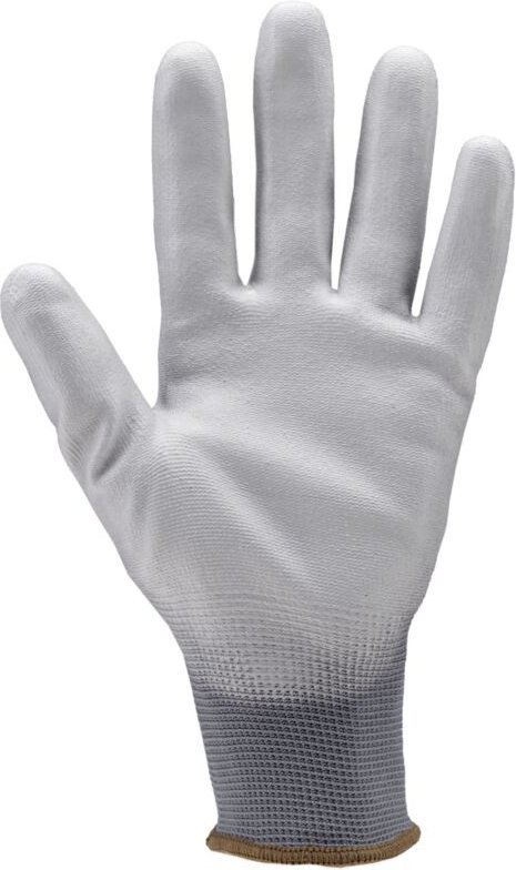 Graue Präzisionshandschuhe t 9