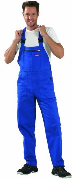 Latzhose bw 290 Größe 46 kornblumenblau