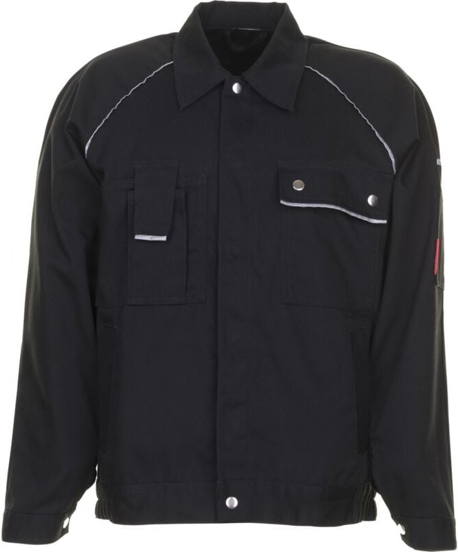 Bundjacke Canvas 320 Größe 48 schwarz/schwarz