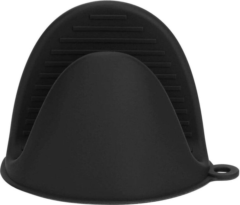 Ofenhandschuh aus Silikon - Schwarz