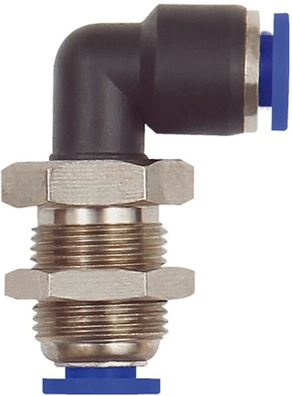 L-Schott-Steckverbindung »Blaue Serie« mini, M12x1,0, Schl.-Ø 6 - Riegler