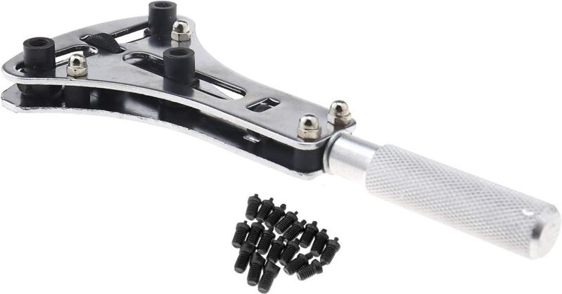 Schraubenschlüssel zur Reparatur des Uhrengehäusebodens – Passt auf die meisten Uhrengehäuse.