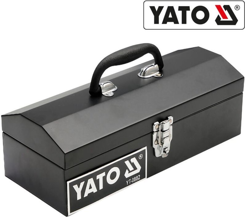 Metall-Werkzeugkasten 360x150x115 mm / YT-0882 / Yato