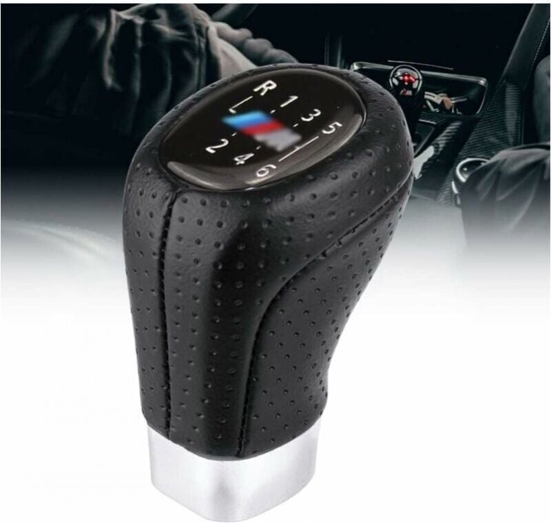 Ymyny - 6-Gang-Schaltknauf für bmw E34 E36 E38 E39 E46 E53 E60 E61 E63 E64 E83 E90 E91 E92 E93 Hebel-Schaltknauf Hebel-S...