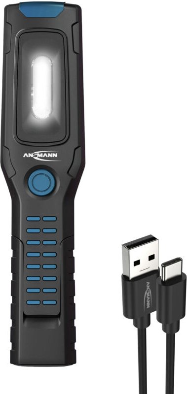 ANSMANN Akku LED-Werkstattlampe Aufladbar - für Werkstätten und Hobbyschrauber