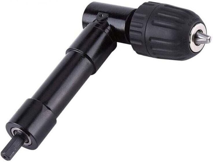 90°-Winkelbohrfutter mit Selbstspannung – Bohren in beengten Räumen – Bauwesen/Heimwerken – Schnellspann-Bohreradapter –...