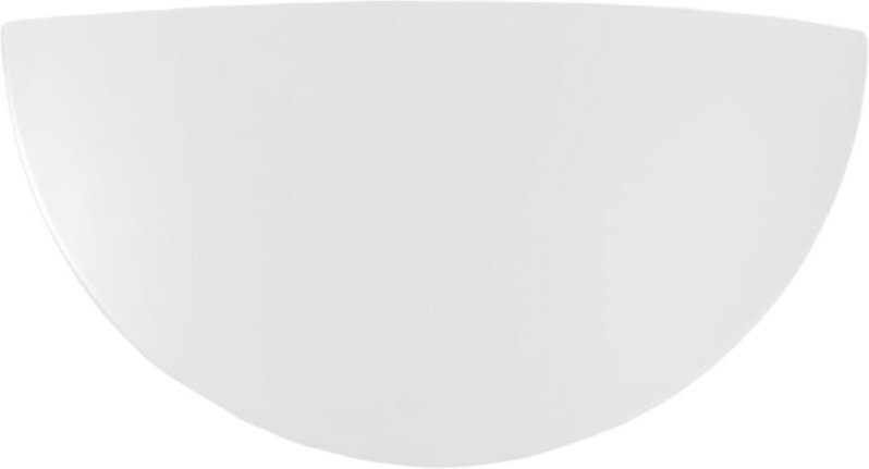 25cm matt gebogenes Halbmondglas LB 529511