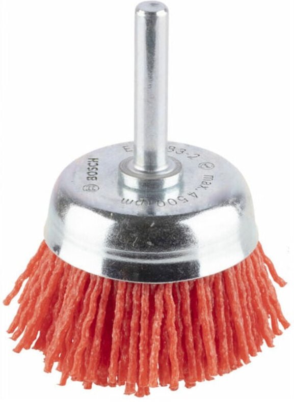 Bosch Topfbürste Nylonborste mit Korund 50 mm 1 mm