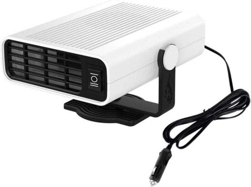 Tragbarer Auto-Defroster, Auto-Windschutzscheiben-Defroster, 2-in-1-Windschutzscheibenheizung, Autoheizung, Windschutzsc...