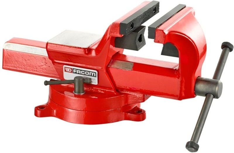 Werkbankschraubstock 125 mm schwenkbar - 1224.125 - Facom