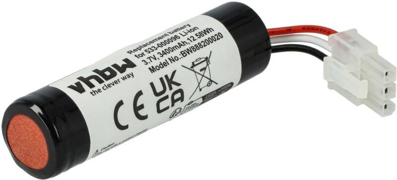 Akku kompatibel mit Logitech ue Boombox 984-000304 ersetzt 533-000096, DGYF001, GPRLO18SY002 - (Li-Ion, 3400mAh, 3.7V) -...