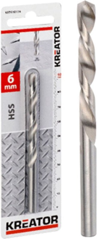 HSS-Metallbohrer Ø 6x93mm KREATOR