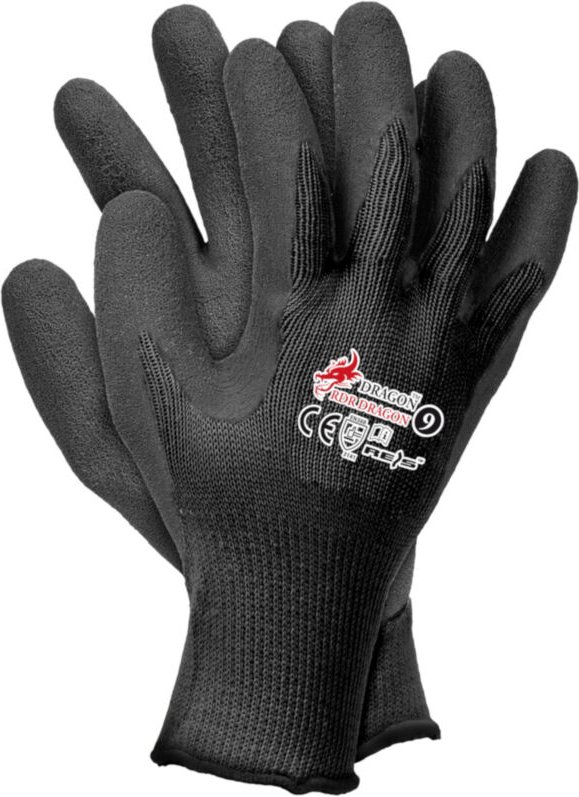 Arbeitshandschuhe aus Strick mit Latexbeschichtung Industriequalität Gr. 11