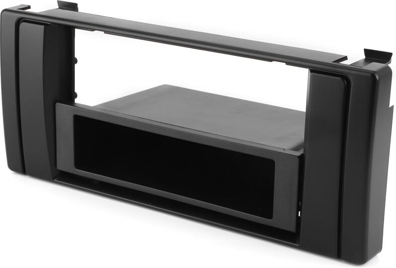 Elegante Radioblende für BMW X5 E53 (E39), hochwertiges ABS-Material, Farbe Schwarz, Plug & Play