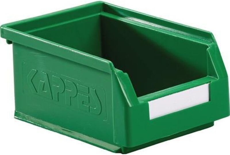 Sichtlagerkasten L160xB105xH75mm pe grün
