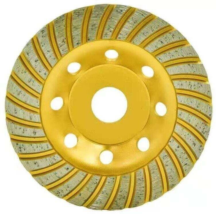 180-mm-Diamantschleifscheibe zum Schleifen von Beton, Granit und Stein. Flächenschleifscheibe, professionelle 180-mm-Sch...