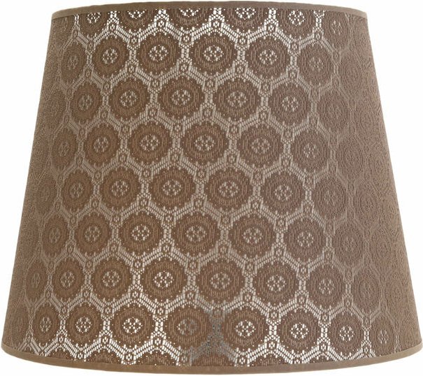 Lampenschirm für Stehlampe E27 aus Spitze Stoff willow