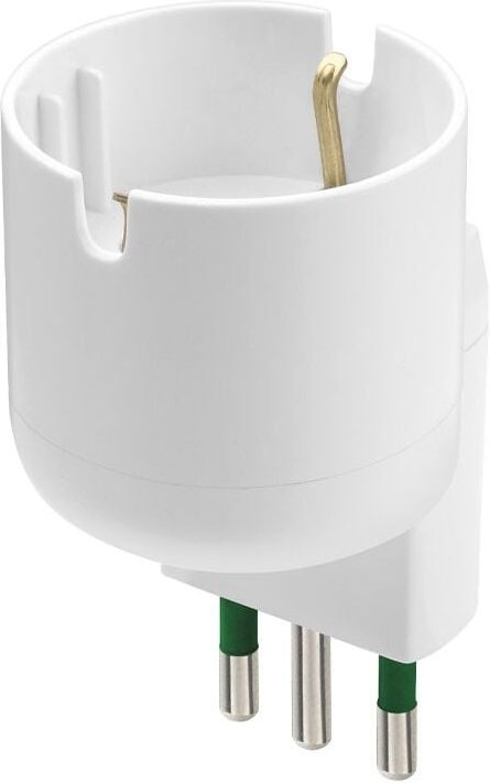 Zwischenstecker und -buchsen Farbe weiß RI.00304.B - Vimar