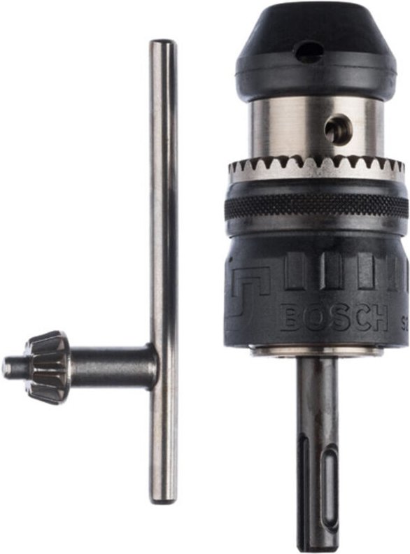 Bosch - Zahnkranzbohrfutter bis 13 mm, 2,5 - 13 mm, SDS-plus, mit Spannkraft-Sicherung