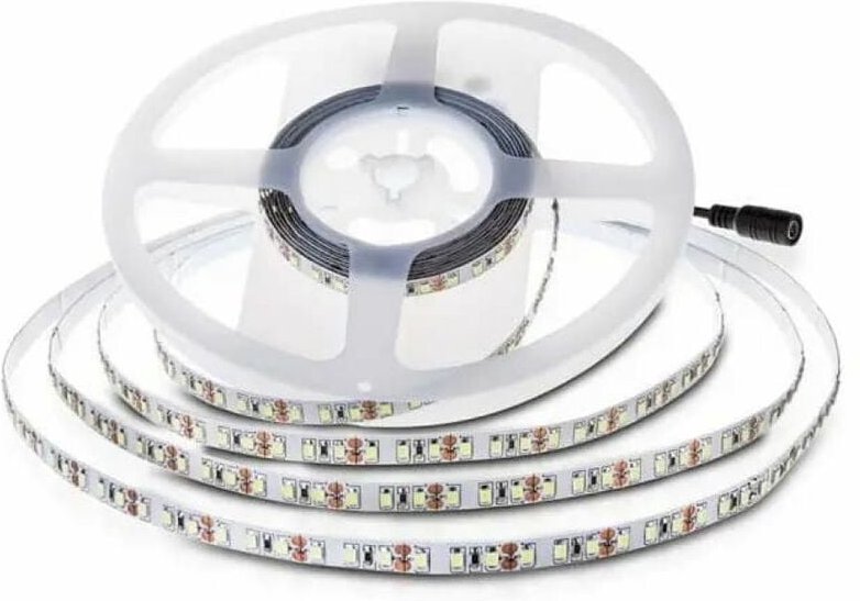 Streifen led SMD2835 7,5W/m 10m 120 LED/m Warmweiß 24V IP20 10mm - V-tac