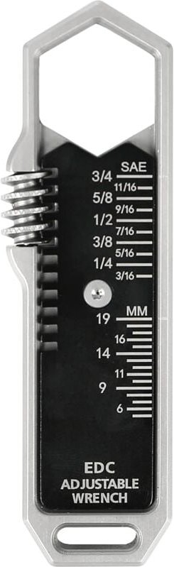 Verstellbarer EDC-Schlüssel Ring-Maulschlüssel Ring-Maulschlüssel Gabelschlüssel - Sollbry