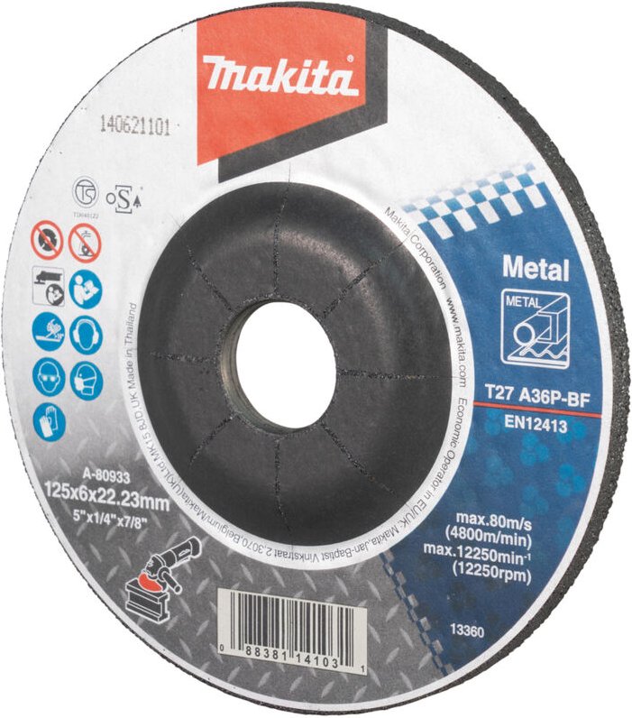 Makita Schruppscheibe 1 Stk. • 125 mm • 22,23 mm • 6,0 mm