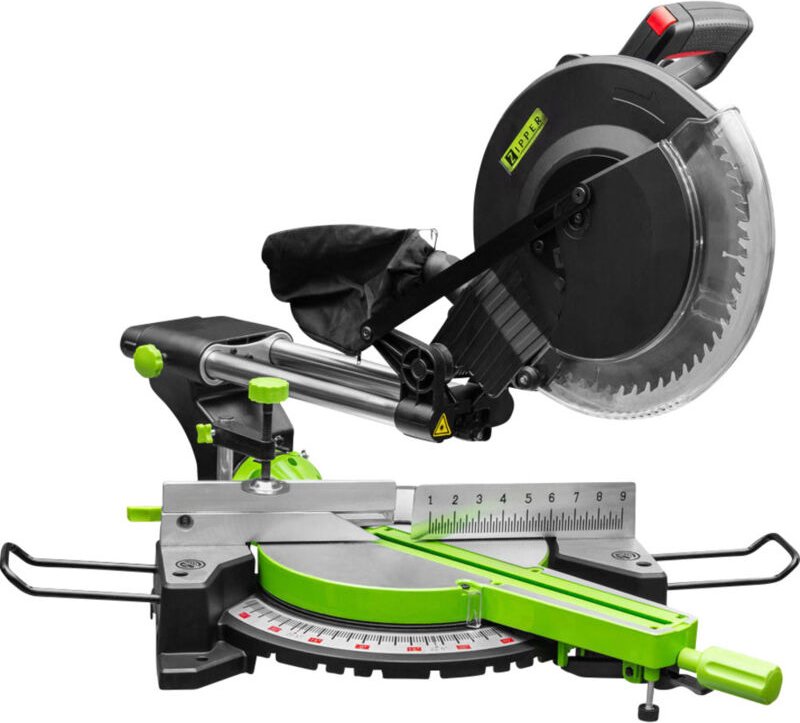 Kapp- und gehrungssage inkl. Untergestell 305 mm 2000 W Zipper zi-kgs305uk