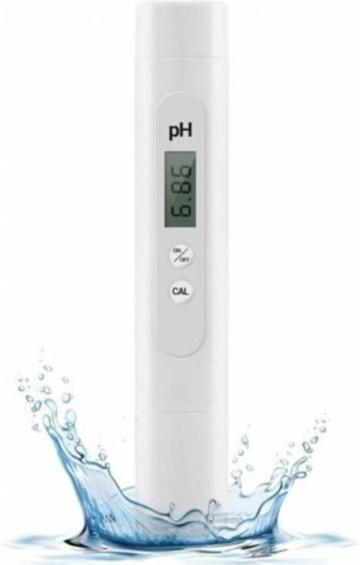 PH-Meter Elektronischer Tester, Messbereich von 0 bis 14 pH, Hochpräziser pH-Tester für Schwimmbäder, pH-Messgerät für S...