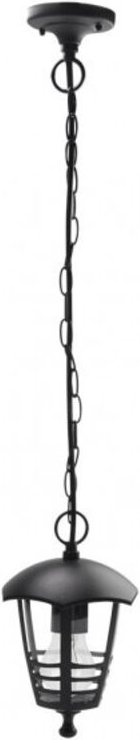 Fabrilamp - Hängeleuchte außen aluminium alnilan 1xe27 schwarz regx16x16 cm ip44