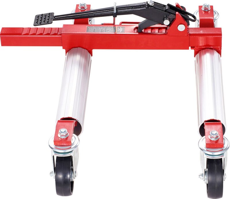 Mophorn - Rollwagen, 1500 Pfund Tragkraft, 360° drehbar für Fahrzeugreparatur und -bewegung