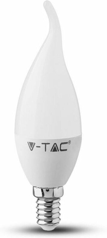 V-TAC LED-Lampe E14 4W Flamme Kerze 6400K