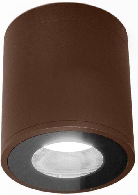 Trade Shop - Scheinwerferlampe Decke Badezimmer Badezimmer Duschkasten Lampenfassung GU10 Wasserdichte IP65 - Braun