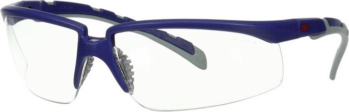 3M - Schutzbrille S2001AF-BLU-EU en 166 EN170 Bügel blau/grau, Scheibe klar Polycarbonat