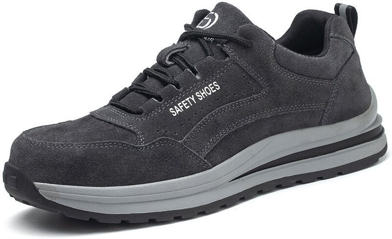 Leichte Sicherheitsschuhe für Herren, Sicherheits-Sneaker mit Luftpolsterung, Arbeitsschuhe, Zehenschutzkappe aus Stahl,...