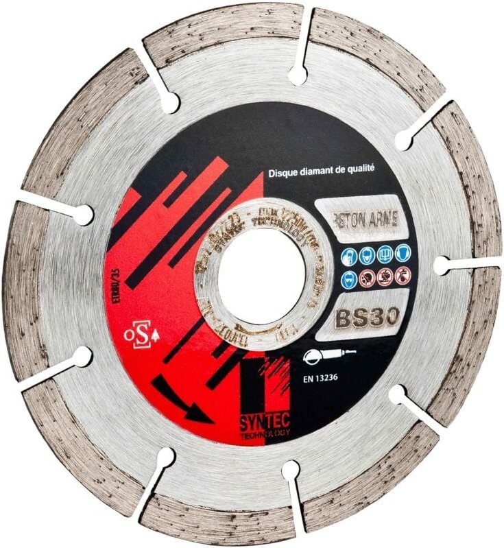 Syntec Technology - Diamantscheibe mit Segment ø 125 mm