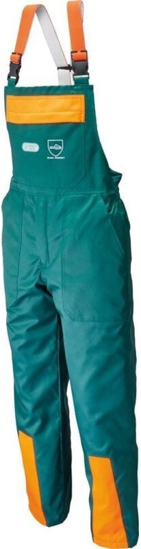 Watex Schnittschutzlatzhose fj Des.A,Cl.1,48,grün/orange