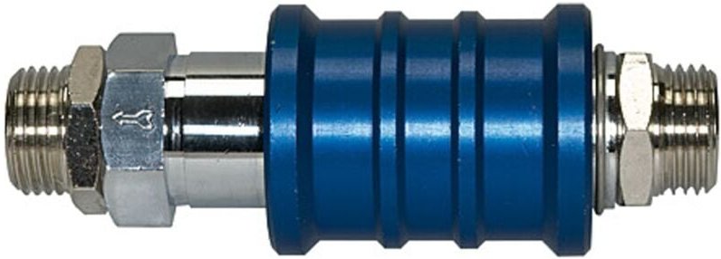 Hand-Schiebeventil, g 1/8 ag, sw 14, pn max. 10 bar - Riegler