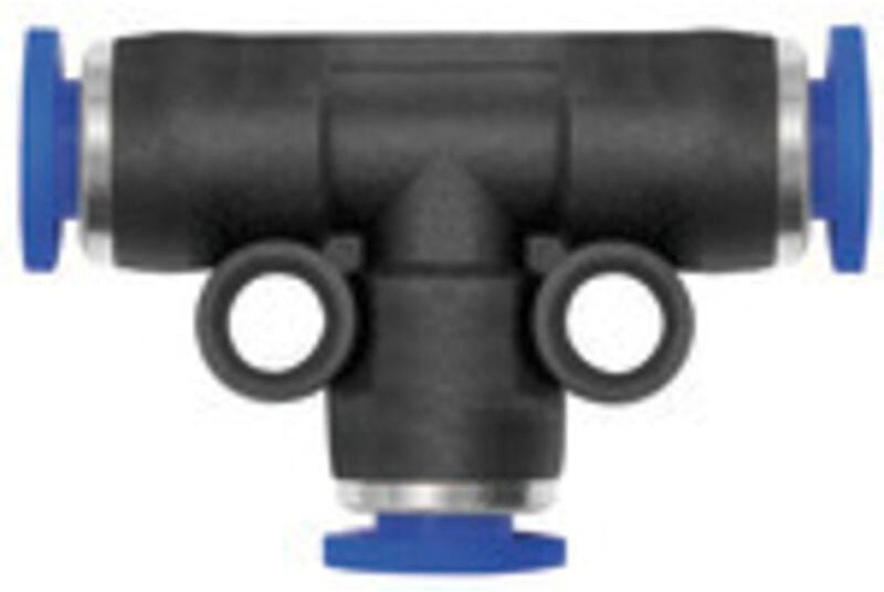 T-Steckverbindung »Blaue Serie« mini, Schlauch-Außen-Ø 3 - Riegler