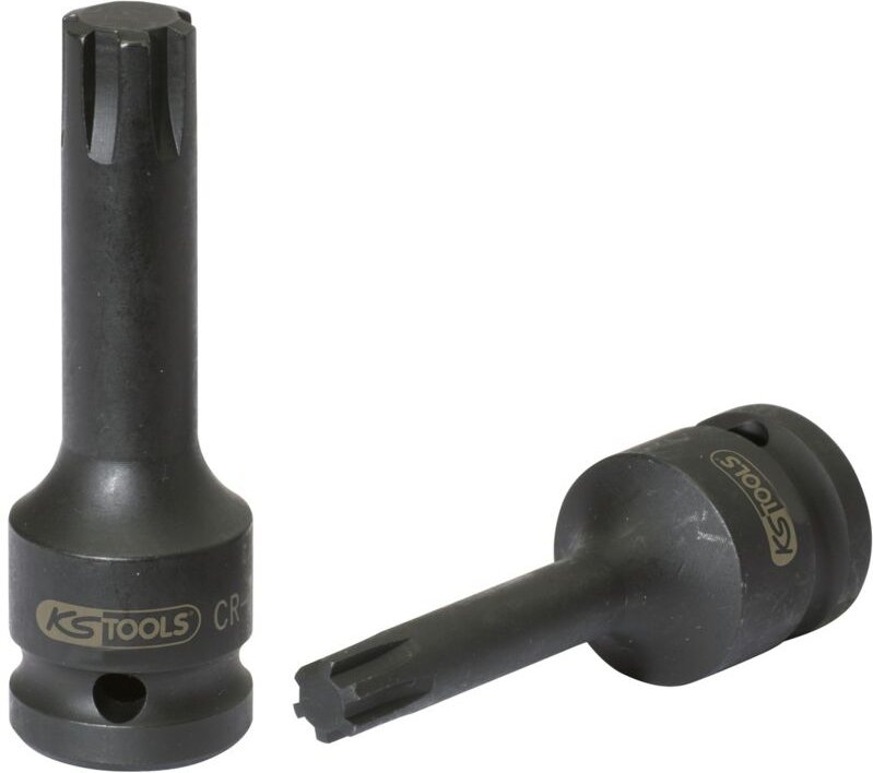 1/2' Kraft-Bit-Stecknuss für RIBE-Schrauben, M9