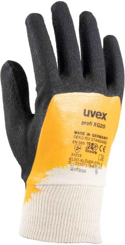 Thumbnail - Handschuh-Paar profi ergo XG20, Handschuhgröße: 7 - Uvex