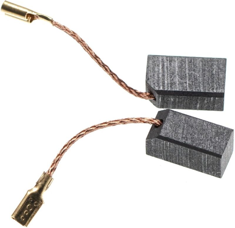 Vhbw - 2x Kohlebürste 13,8 x 6,2 x 8 mm kompatibel mit Dewalt DW406 Type 2, DW406 Type 1, 27743 Type 4, 27743 Type 2 Ele...