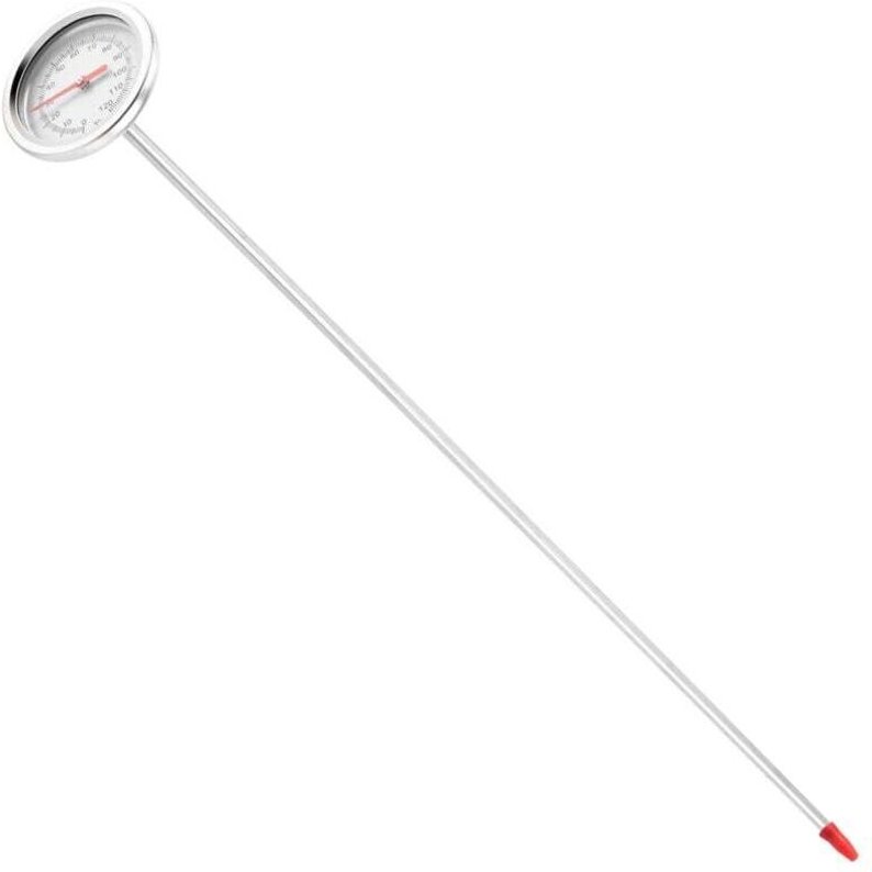 Kompost-Bodenthermometer, Sonde aus lebensmittelechtem Edelstahl, 50 cm (20 Zoll) Länge