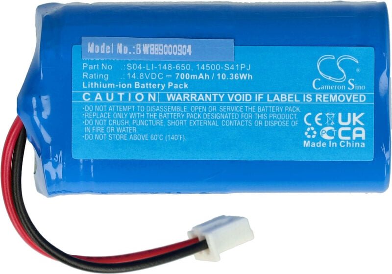 Akku kompatibel mit Ecovacs Winbot W836, W950, W920, W880, W830, W835, W850, W930, 880 Home Cleaner Heimroboter (700 mAh...