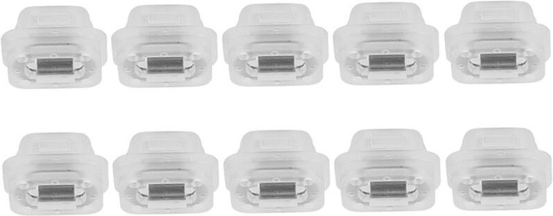 10 Stück Kunststoff-Türleisten-Einsätze, Ösen, Clips, Karteneinlagen als Ersatz für E46, E90, E91, E92 und E93